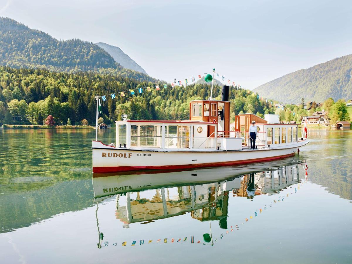 Tauroa Seehotel Grundlsee Exterior foto
