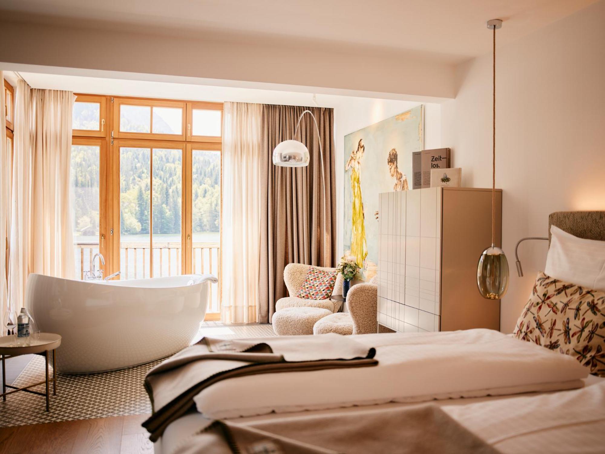 Tauroa Seehotel Grundlsee Exterior foto