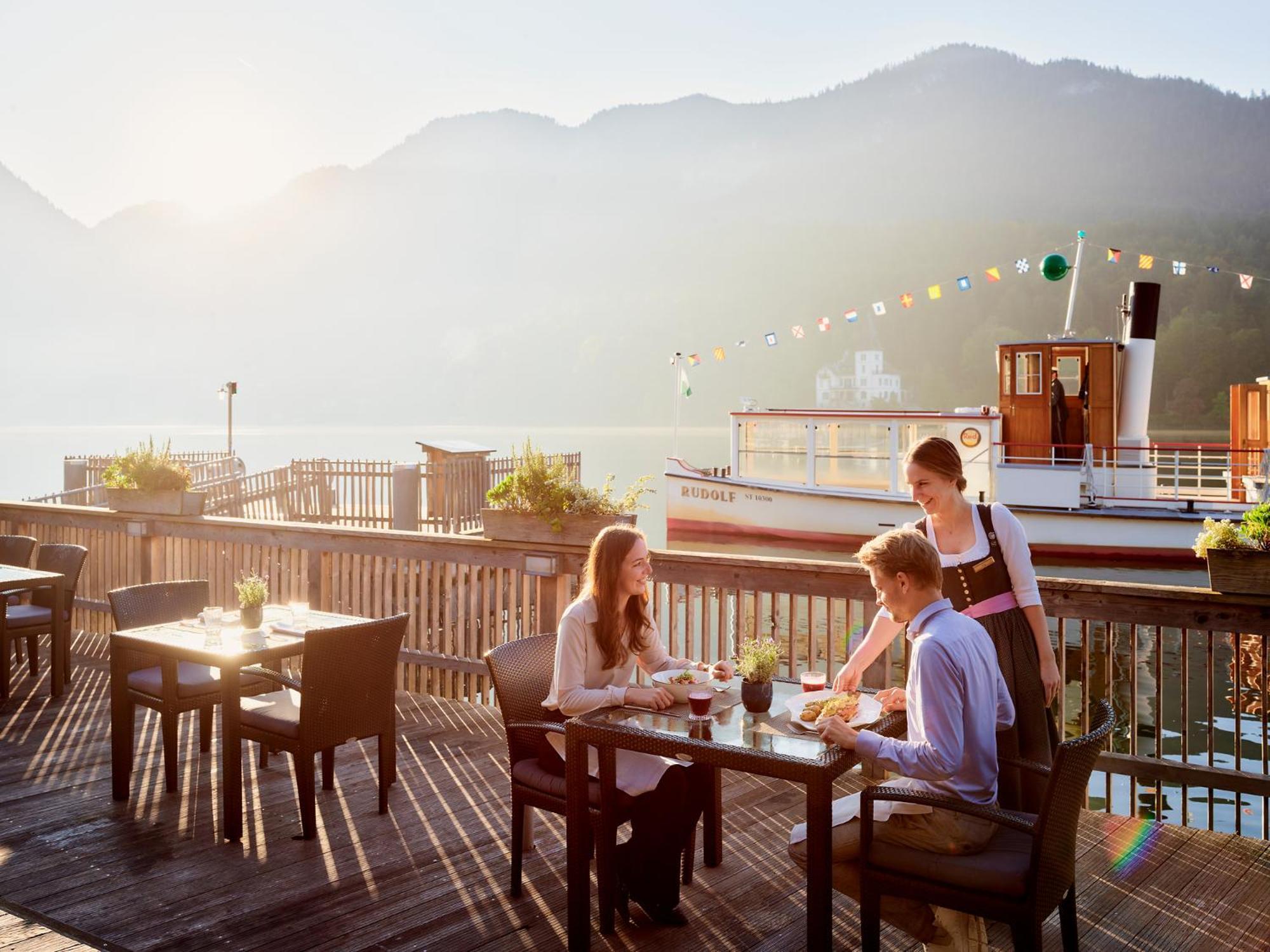 Tauroa Seehotel Grundlsee Exterior foto